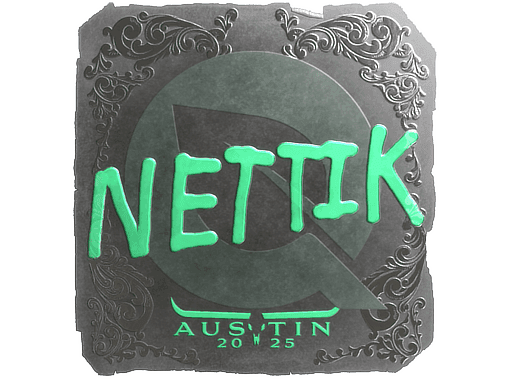 Sticker | nettik (Foil) | Austin 2025