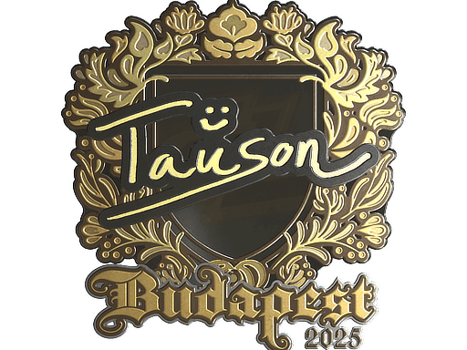 Sticker | Tauson (Gold) | Budapest 2025