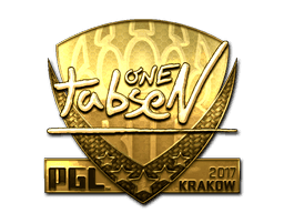 Sticker | tabseN (Gold) | Krakow 2017