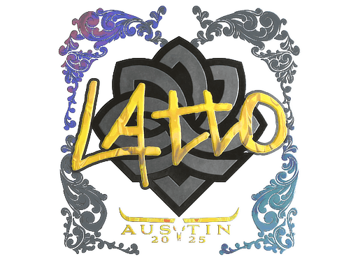 Sticker | latto (Holo) | Austin 2025