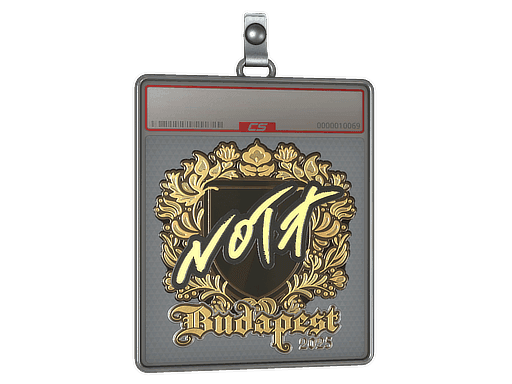 Sticker Slab | nota (Gold) | Budapest 2025