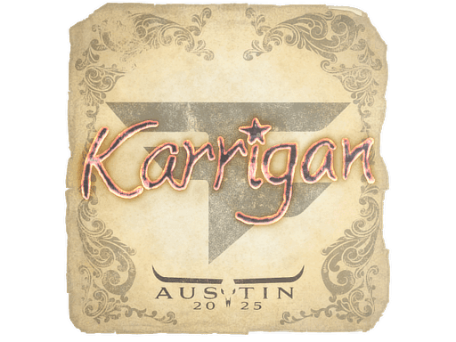 Sticker | karrigan | Austin 2025