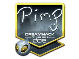 Sticker | Pimp (Foil) | Cluj-Napoca 2015