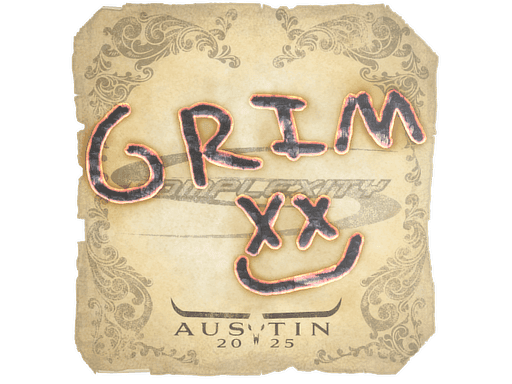 Sticker | Grim | Austin 2025