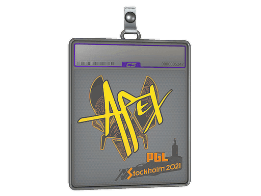 Sticker Slab | apEX (Holo) | Stockholm 2021
