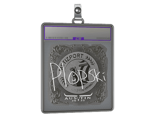 Sticker Slab | Plopski (Foil) | Austin 2025