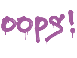 Sealed Graffiti | Oops - Default