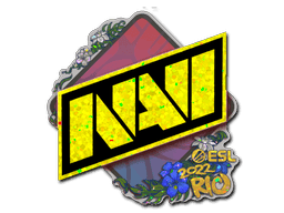 Sticker | Natus Vincere (Glitter) | Rio 2022