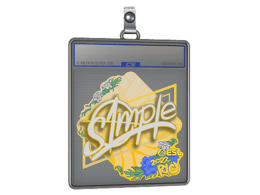 Sticker Slab | s1mple | Rio 2022