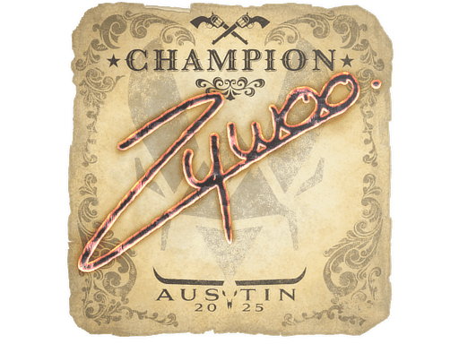 Sticker | ZywOo (Champion) | Austin 2025