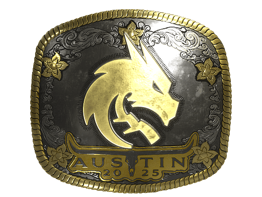 Sticker | Team Spirit (Gold) | Austin 2025