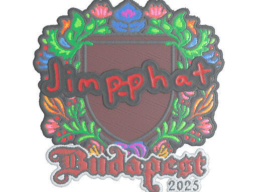 Sticker | Jimpphat (Embroidered) | Budapest 2025