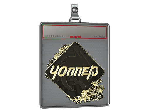 Sticker Slab | chopper (Gold) | Rio 2022