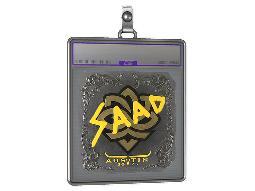 Sticker Slab | saadzin (Foil) | Austin 2025