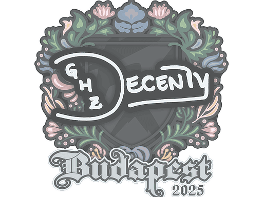 Sticker | decenty | Budapest 2025