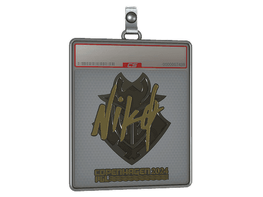 Sticker Slab | NiKo (Gold) | Copenhagen 2024