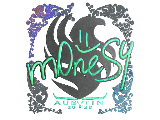 Sticker | m0NESY (Holo) | Austin 2025