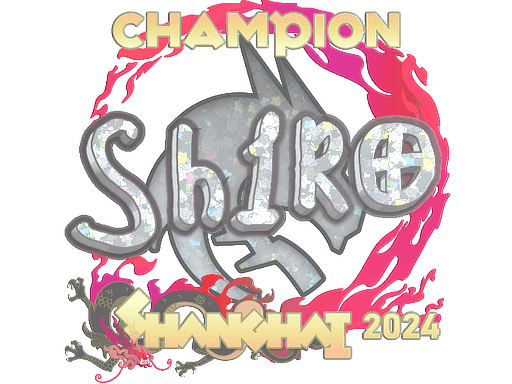 Sticker | sh1ro (Glitter, Champion) | Shanghai 2024