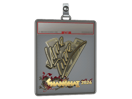 Sticker Slab | Jame (Gold) | Shanghai 2024