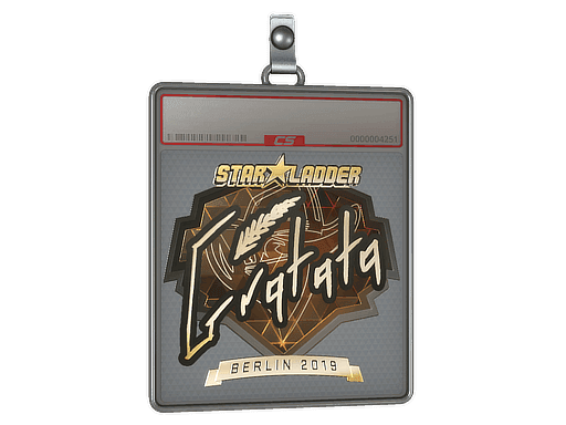 Sticker Slab | Gratisfaction (Gold) | Berlin 2019