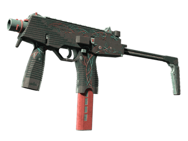 MP9 | Capillary - Battle-Scarred