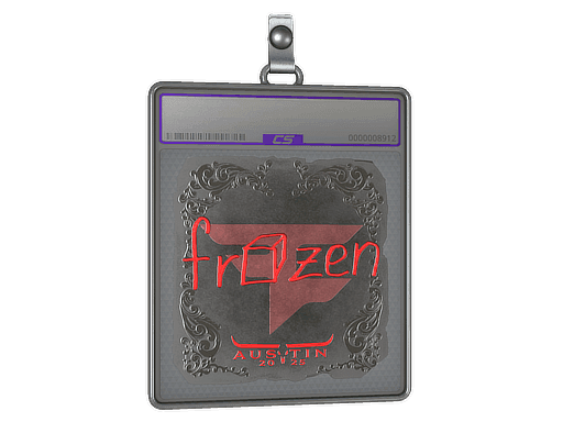 Sticker Slab | frozen (Foil) | Austin 2025