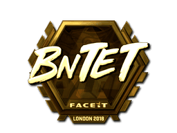 Sticker | BnTeT (Gold) | London 2018
