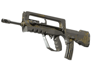 FAMAS | Byproduct - Battle-Scarred
