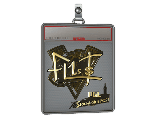 Sticker Slab | FL1T (Gold) | Stockholm 2021