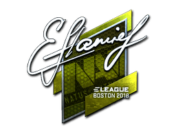 Sticker | flamie (Foil) | Boston 2018