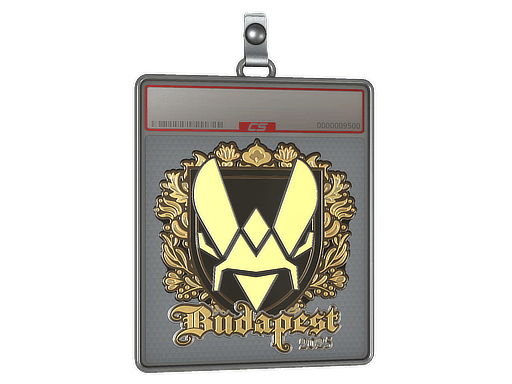 Sticker Slab | Vitality (Gold) | Budapest 2025