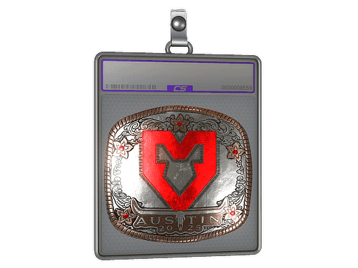 Sticker Slab | MOUZ (Foil) | Austin 2025