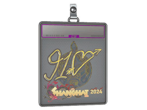 Sticker Slab | 910 (Holo) | Shanghai 2024