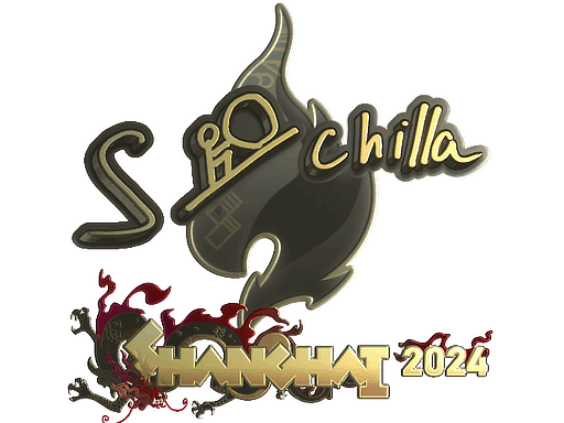 Sticker | s-chilla (Gold) | Shanghai 2024
