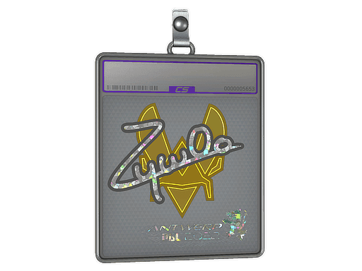 Sticker Slab | ZywOo (Glitter) | Antwerp 2022