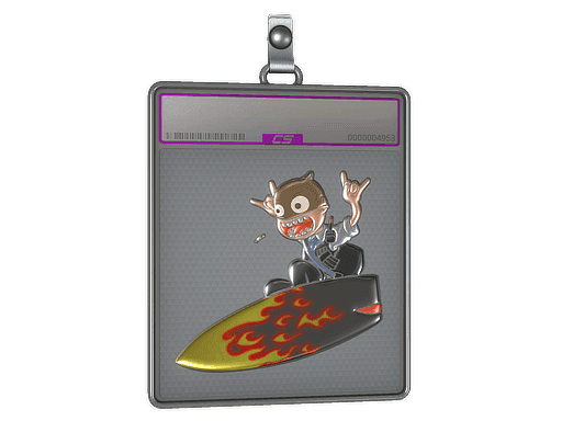 Sticker Slab | Blaze Surf K (Foil)