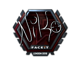 Sticker | niko (Foil)  | London 2018