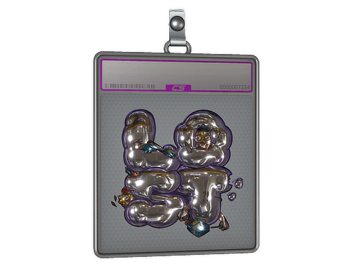 Sticker Slab | Lost In Smoke (Foil)