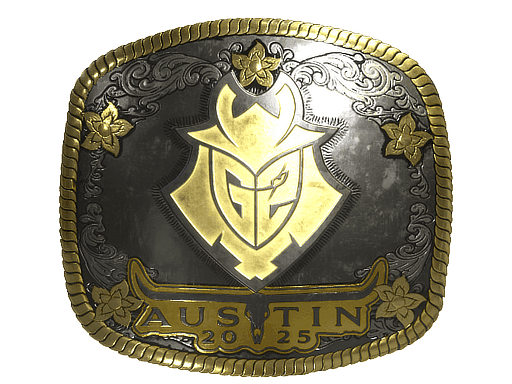 Sticker | G2 Esports (Gold) | Austin 2025