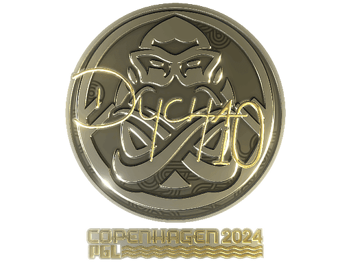 Sticker | Dycha (Gold) | Copenhagen 2024