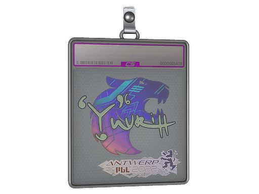 Sticker Slab | yuurih (Holo) | Antwerp 2022