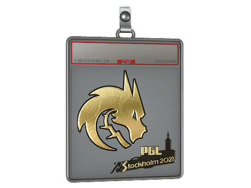 Sticker Slab | Team Spirit (Gold) | Stockholm 2021