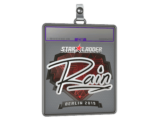 Sticker Slab | rain (Foil) | Berlin 2019