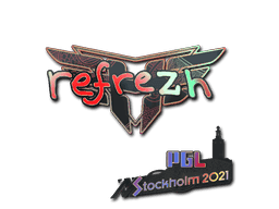 Sticker | refrezh (Holo) | Stockholm 2021