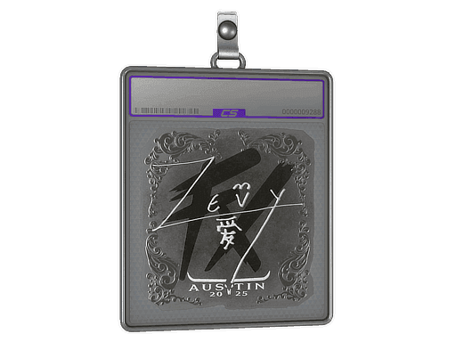 Sticker Slab | zevy (Foil) | Austin 2025