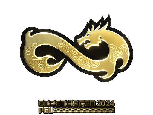 Sticker | Eternal Fire (Gold) | Copenhagen 2024