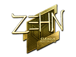 Sticker | zehN (Gold) | Boston 2018
