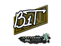 Sticker | b1t (Glitter) | Antwerp 2022
