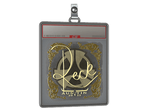 Sticker Slab | reck (Gold) | Austin 2025