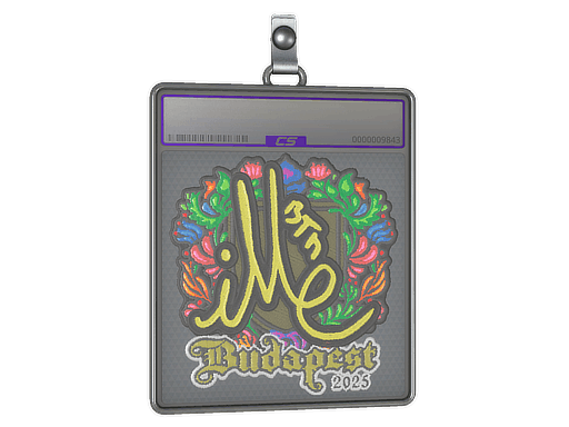 Sticker Slab | iM (Embroidered) | Budapest 2025